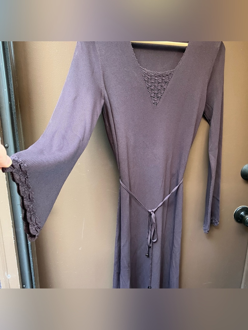 Vintage Max Studio Brown Knit Dress – Size S